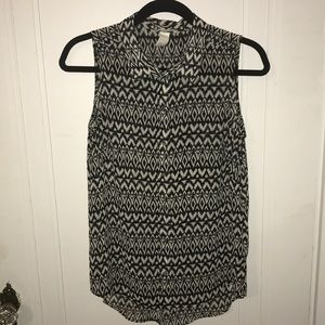 H&M Sleeveless Blouse